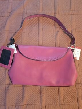 Tommy Hilfiger Pink Leather Shoulder Bag